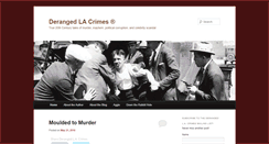 Desktop Screenshot of derangedlacrimes.com